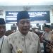 Pj Wali Kota Malang, Wahyu Hidayat merespon penemuan pabrik narkoba di Kota Malang. (Foto/M Sholeh)