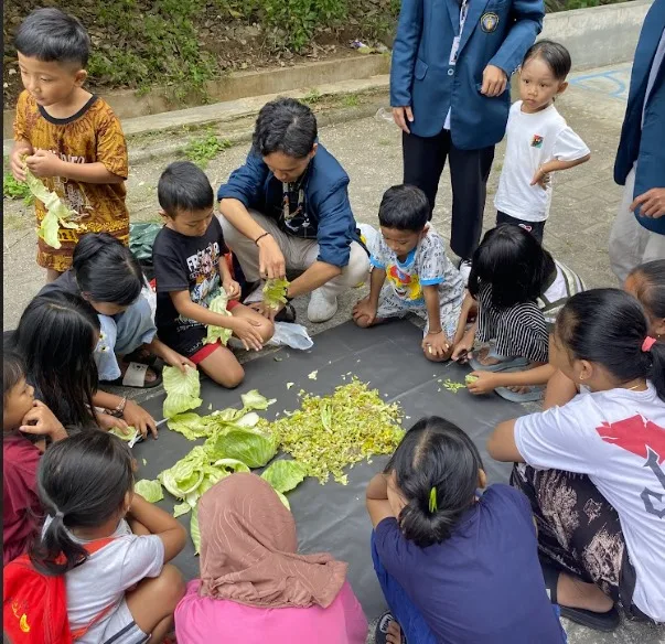 Pelaksanaan misi Eco-Guardians Days, evaluasi dari misi misi yang telah dilakukan sebelumnya melalui kuis cerdas cermat. (Foto/dok. UB)
