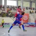 Insiden benturan antara Pemain Unggul FC, Ramadhan Zidani dengan kiper Giga FC. (Foto/dok. Unggul FC).