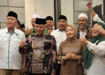 Sanusi dan Lathifah Shohib diusulkan jadi pasangan Bacabup dan Bacawabup Malang. Foto: Aisyah Nawangsari Putri