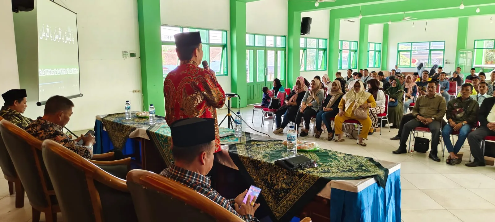 130 pengurus NU ikuti sosialisasi dampak negatif media sosial. Foto: dok.