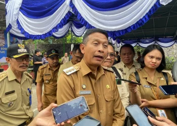 Pj Wali Kota Malang, Wahyu Hidayat. (Foto/M Sholeh)