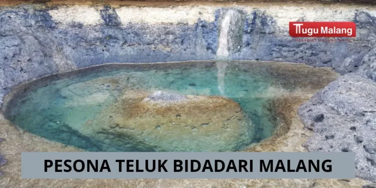 Teluk Bidadari Malang yang memiliki panorama karang eksotis dan air jernih bak surga tersembunyi. /Foto: Google Review Teluk Bidadari Malang/Teguh Wibisana.
