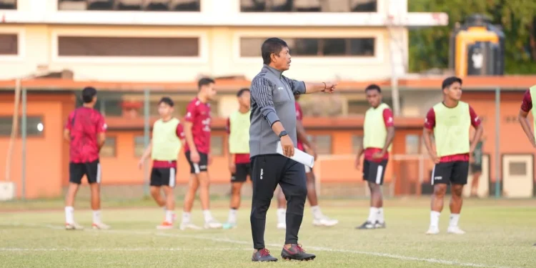 Hadapi Kamboja di Piala AFF U-19 2024, Indra Sjafri Isyaratkan Timnas Indonesia U-19 bakal lakukan rotasi pemain/Foto: dok.PSSI