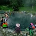 Pemandian air panas Cangan Kota Batu.