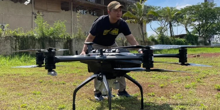 Arya Dega, Pakar Drone Indonesia