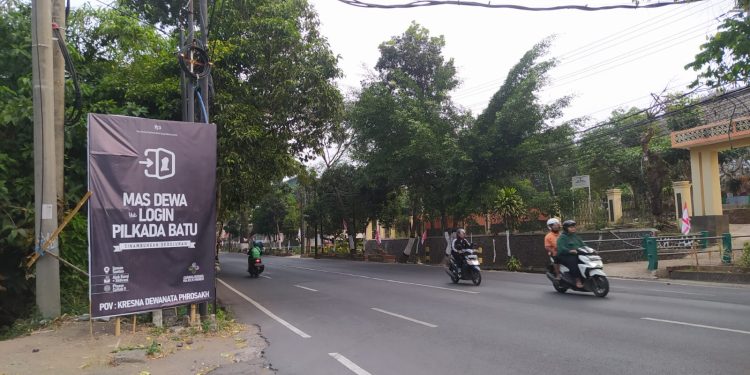 Baliho Putra eks bupati malang