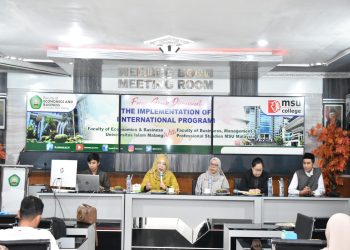Perkuat Kolaborasi Internasional, FEB UNISMA dan MSU Malaysia Sukses Gelar Focus Group Discussion