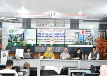 FEB Unisma,Kolaborasi Internasional,Focus Group Discussion - Perkuat Kolaborasi Internasional, FEB UNISMA dan MSU Malaysia Sukses Gelar Focus Group Discussion