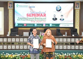 Acara penandatangan MoU FEB Unisma. Foto/dok Unisma