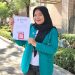 Berliana Imandari Putri, mahasiswa FEB Unisma, yang berhasil torehkan prestasi internasional. Foto/dok Unisma