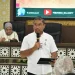 Biger Adzanna Maghribi selaku Kepala OJK Malang saat memaparkan materinya di acara Gues Lecture FEB Unisma. Foto/dok Unisma