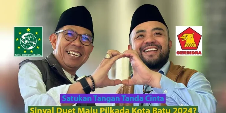 Duet bursa calon Pilkada Kota Batu 2024