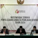 Sidang penyelesaian sengketa pemilu 2024 di Bawaslu Kota Malang. (Foto/dok. Bawaslu Kota Malang)