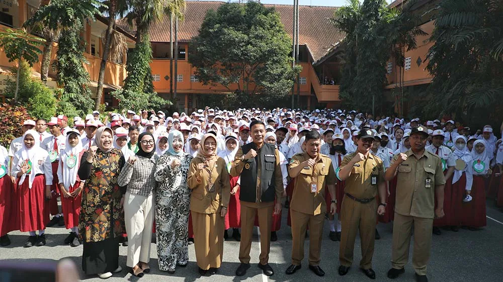 Foto bersama PJ Wali Kota Malang