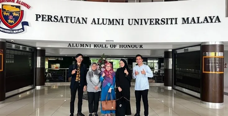 Kegiatan Research Staff Exchange FMIPA UM di Universiti Malaya, Malaysia, pada 26 Juni - 3 Juli 2024. Foto/dok FMIPA UM