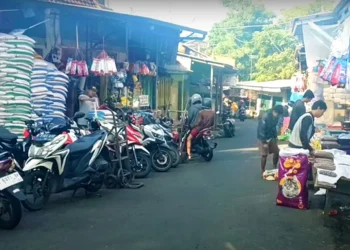 Suasana di Pasar Splendid yang menyediakan banyak hal mulai dari burung, ikan, hingga bunga .Foto/Silvianti