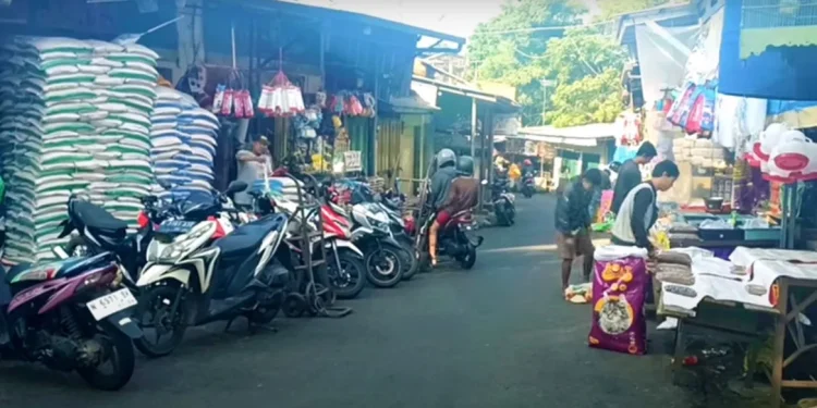 Suasana di Pasar Splendid yang menyediakan banyak hal mulai dari burung, ikan, hingga bunga .Foto/Silvianti