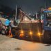 Proses evakuasi mobil Daihatsu Xenia yang alami kecelakan tunggal di Gondanglegi. Foto: Satlantas Polres Malang