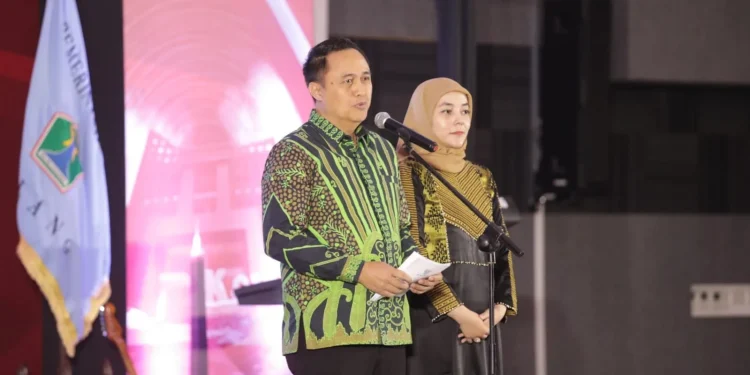 Pj Wali Kota Malang, Iwan Kurniawan, dalam malam keakraban bersama Forkopimda Kota Malang. (Foto/Prokopim Setda Kota Malang)