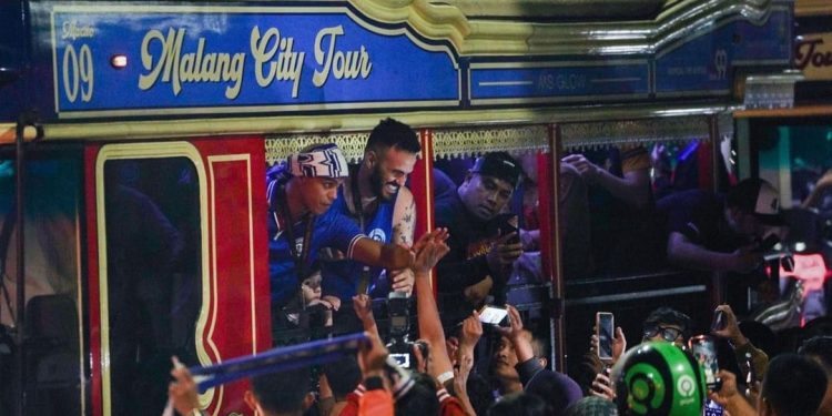 Fakta menarik parade juara Arema FC usai sukses merebut gelar juara Piala Presiden 2024. /Foto: Instagram @aremafcofficial.