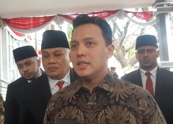 Ketua DPC Partai Gerindra Kota Malang, Moreno Soeprapto. (Foto/M Sholeh)