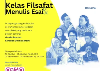 Poster acara Kelas Akhir Pekan Akademi Lektura. Foto/dok. Akademi Lektura