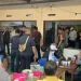Proses penertiban aset KAI di sekitar Stasiun Kota Malang. (Foto/ist)
