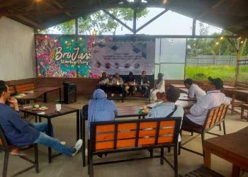 Acara diskusi publik yang digelar oleh Gawa Lelaku. Foto/dok for TM