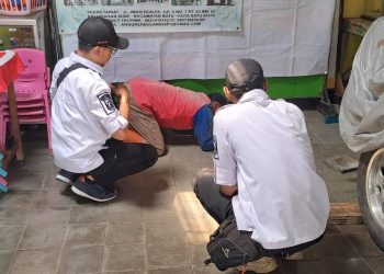 Lantai tanah ambles sekolah PAUD di Kota Batu. Foto: BPBD Kota Batu