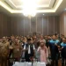 Bupati Malang, HM Sanusi saat membuka pelatihan peningkatan dan pengendalian mutu tembakau di Grand Miami Hotel, Malang. (Foto/M Sholeh)