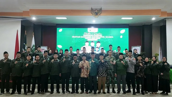 ISNU Kota Malang luncurkan ISNU-Star di Fakultas Ilmu Kependidikan, Universitas Negeri Malang, Sabtu (31/8/2024). Foto/dok ISNU