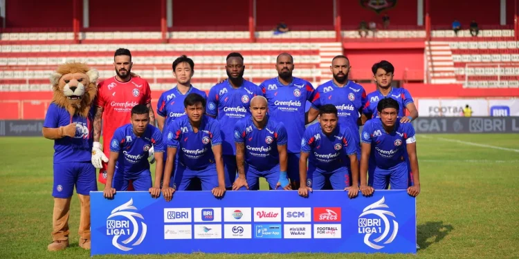 Fakta menarik laga Arema FC vs Borneo FC dalam lanjutan pekan kedua BRI Liga 1 2024/2025 di Stadion Soepriadi Kota Blitar, Sabtu (17/8/2024). /Foto: Tugujatim.id/Dani Kristian Wardhana