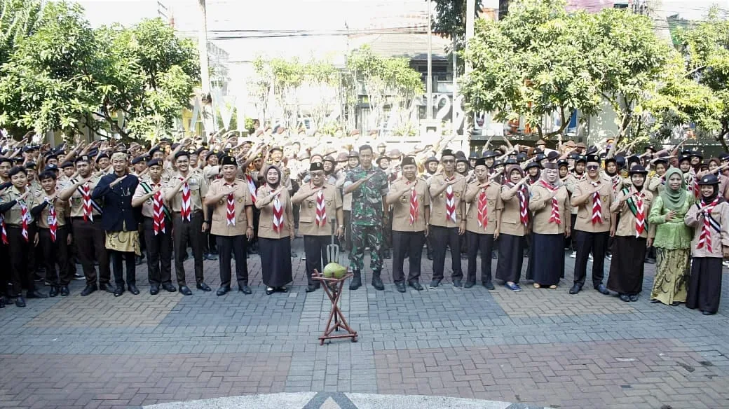 juara Lomba Keagamaan Pramuka