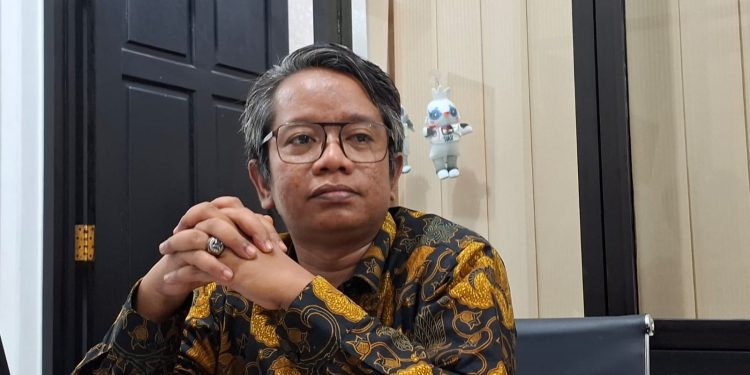 Komisioner KPU Kabupaten Malang, Marhaendra Pramudya Mahardika. Foto: Aisyah Nawangsari Putri