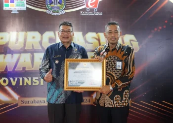 Penghargaan e-Purchasing Awards 2024 yang diterima Pemkab Malang. Foto: Pemkab Malang