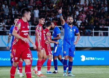 Tanpa dukungan Aremania, Arema FC tampil tanpa beban hadapi Borneo FC di Final Piala Presiden 2024./Foto: Tangkapan layar Instagram @aremafcofficial.