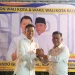 Firhando Gumelar dan Rudi, pasangan GURU saat deklarasi maju sebagai pasangan calon di Pilwali 2-2024 Kota Batu. Foto: Azmy