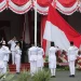 Pj Wali Kota Malang, Iwan Kurniawan, saat memimpin Upacara Peringatan HUT RI ke-79. (Foto/dok. Prokopim Setda Kota Malang)