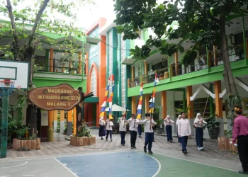 Potret suasana MIN 1 Kota Malang terkini. Madrasah ini terus mengalami perkembangan dari masa ke masa. Foto: Azmy