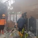 Penanganan kebakaran di Jatim Park 3 telah padam, petugas nyatakan penyebabnya dari mesin pompa air yang overheat. Foto: BPBD Kota Batu