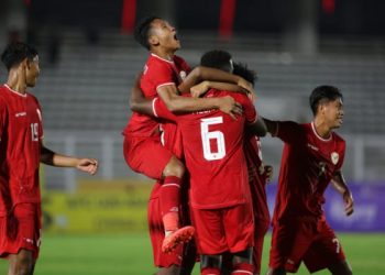 Timnas Indonesia U-20 pastikan satu tempat di putaran final Piala Asia U-20 2025 usai bermain imbang 1-1 melawan Timnas Yaman U-20 dalam laga pamungkas Grup F Kualifikasi Piala Asia U-20 2025, Minggu (29/9/2024) malam kemarin. /Foto: dok.PSSI
