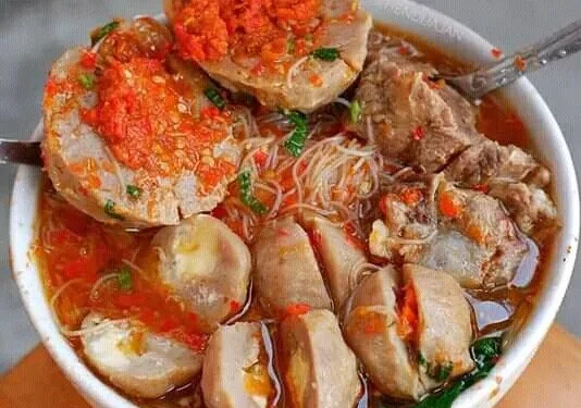 Ilustrasi rekomendasi bakso lava di Kabupaten Malang. Foto/Pinterest