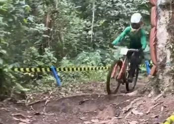 Pandu Satrio Perkasa, atlet asal Kota Batu sumbang medali perak untuk kontingen Jatim di PON 2024. Foto: KONI Kota Batu