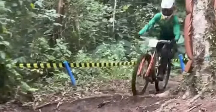 Pandu Satrio Perkasa, atlet asal Kota Batu sumbang medali perak untuk kontingen Jatim di PON 2024. Foto: KONI Kota Batu