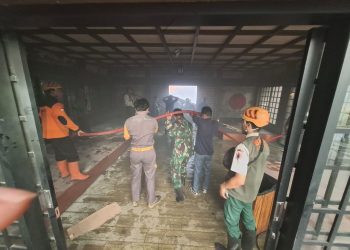 Penanganan kebakaran di Jatim Park 3 telah padam, petugas nyatakan tidak ada korban jiwa. Foto: BPBD Kota Batu