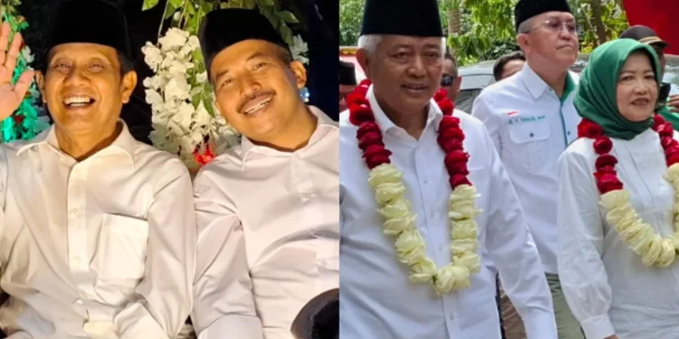Abah Gunawan-Dokter Umar dan Sanusi-Lathifah Shohib dinyatakan memenuhi syarat administrasi. Foto: Aisyah Nawangsari Putri