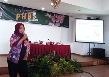 Sosialisasi PHBS oleh Dinkes Kota Batu yang masih di taraf angka 59 persen. Foto: Azmy
