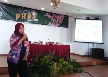 Sosialisasi PHBS oleh Dinkes Kota Batu yang masih di taraf angka 59 persen. Foto: Azmy