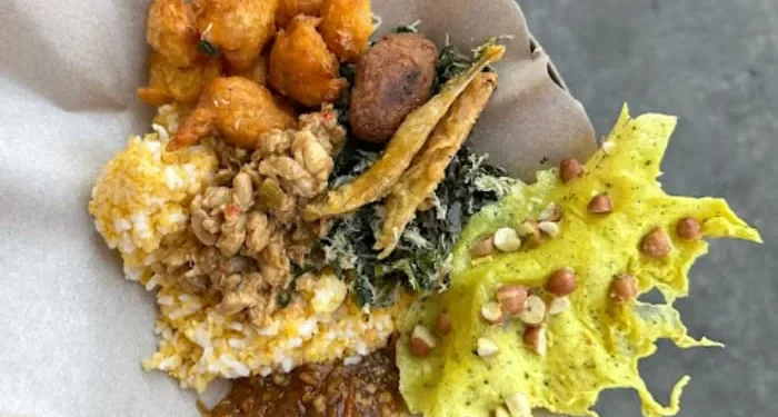 Rekomendasi warung nasi jagung di Kota Malang yang bisa menjadi referensi berburu menu sarapan. /Foto: Google Review Nasi Jagung Bu Muslikah/Bayu Cahyono.